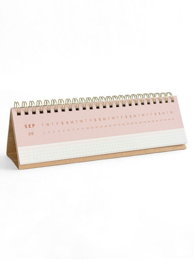 2026 Monthly Spiral Mini Desk Calendar, 6 of 7