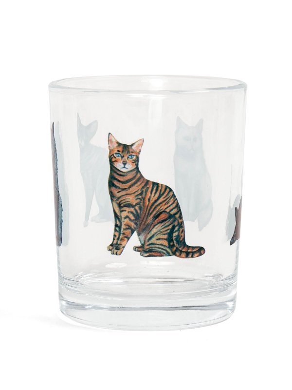 Devon Rex Cat & Feline Friends 7.5oz Short Juice Glass, 2 of 2