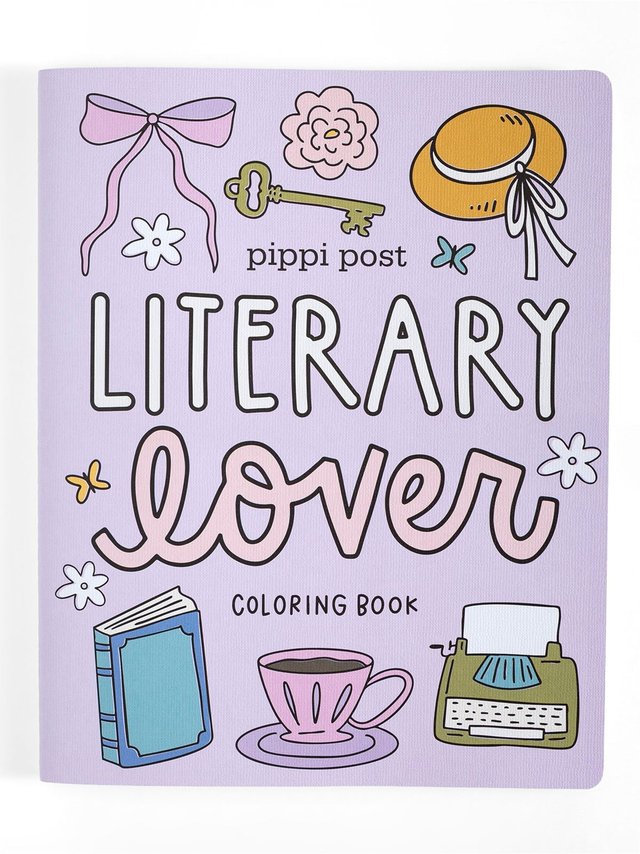 Literary Lover Coloring Book, 9 of 9