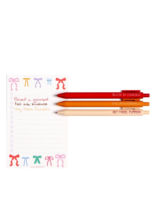The Cozy Club Fall Pen Set, 3 of 3