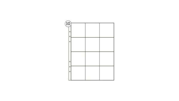 6×8 Page Protectors - 2×2 Pockets (10 pack), 1 of 1
