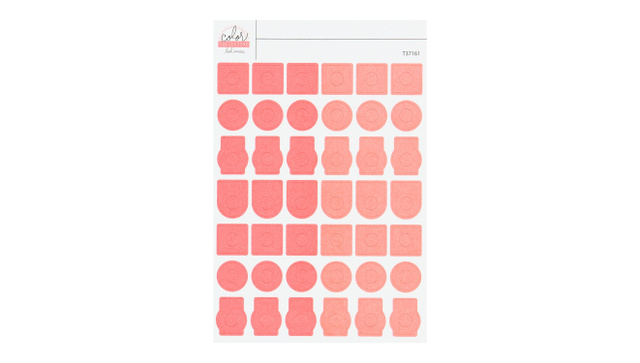 Color Collective 4×6 Reinforcer Sticker Sheet - Sorbet, 1 of 1