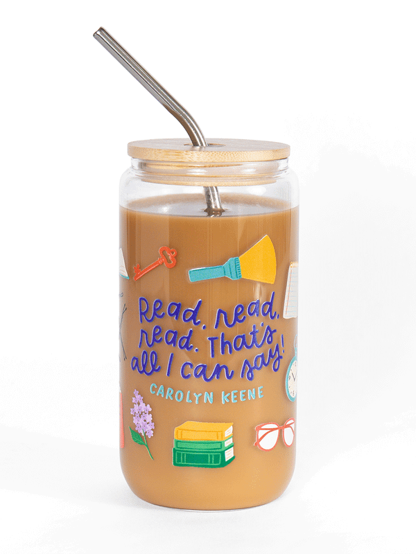 Read, Read, Read Mystery Reader Glass Can, 6 of 6