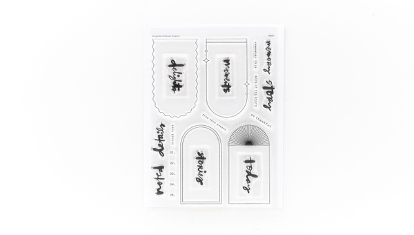 Stamps Are Fun 6×8 Stamp Set - February 2026, 1 of 2