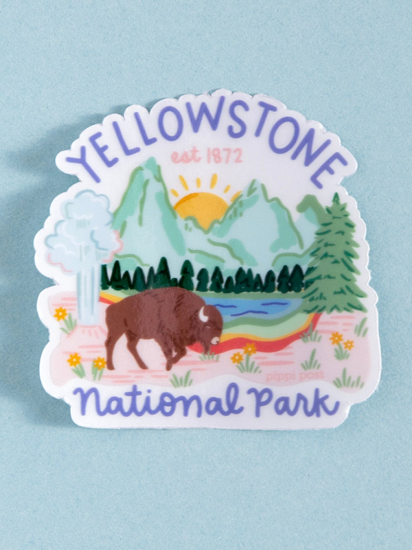 Yellowstone National Park Decal Sticker, 2 of 3