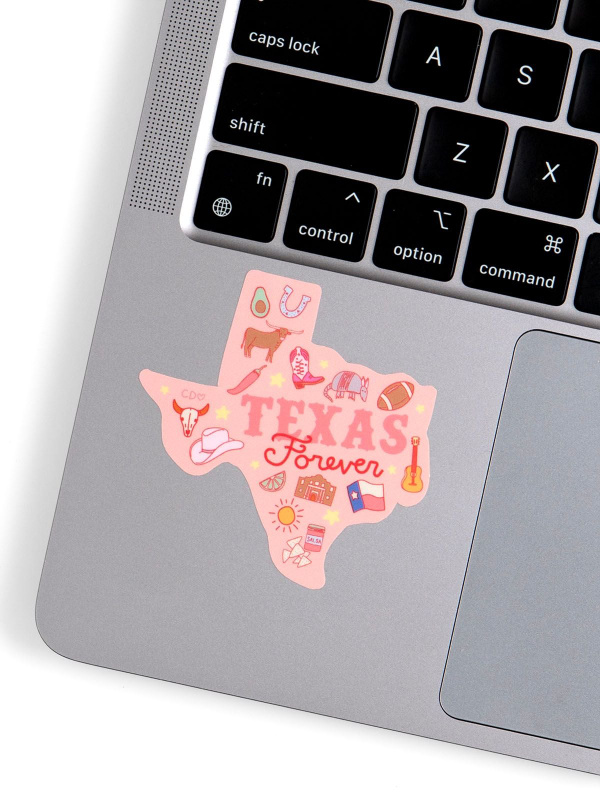 Texas Forever Western Icons Decal Sticker, 2 of 3