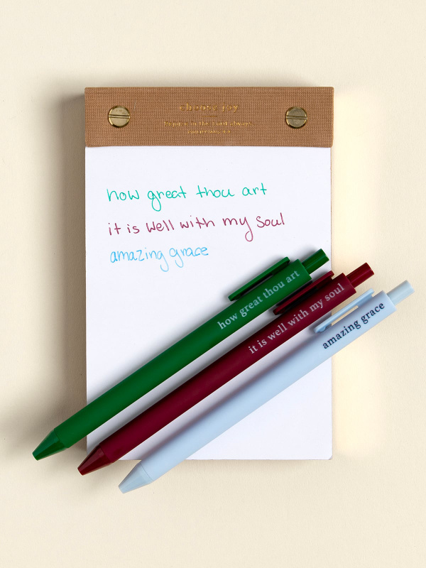 Hymns Bible Study Pen Set, 3 of 5