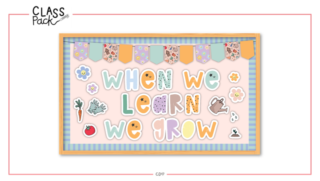 When We Learn We Grow Digital Class Pack, 1 of 8