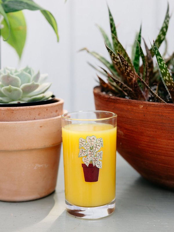Marie Moir Plant 6oz Mini Juice Glass, 1 of 3
