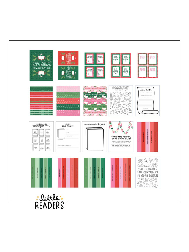 Holiday Book Review Little Readers Digital Bundle, 1 of 2