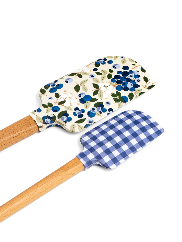 Blueberry Field Silicone Kitchen Spatulas - Set of 2, 4 of 7