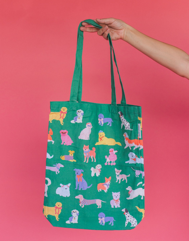 Dapper Dogs Tote Bag, 1 of 4