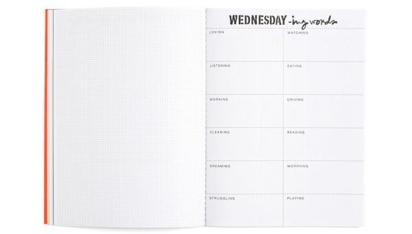 Week In The Life™ Color Blocked Notebook, 4 of 9