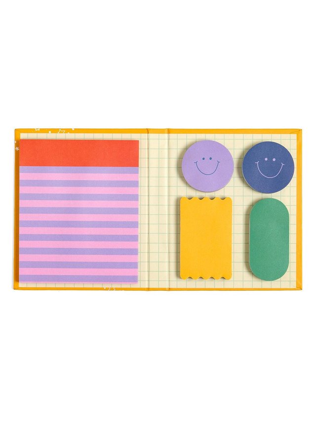 Happy Smiley Face Sticky Notes Set, 2 of 6