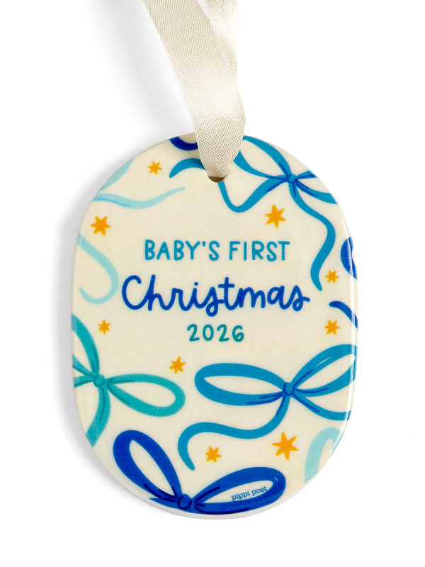 Baby's First Christmas 2026 Ornament - Blue, 3 of 4