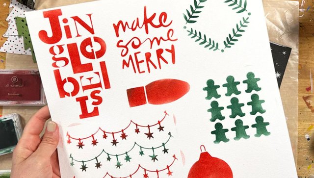 Make Some Merry Stencil Pack, 3 of 3