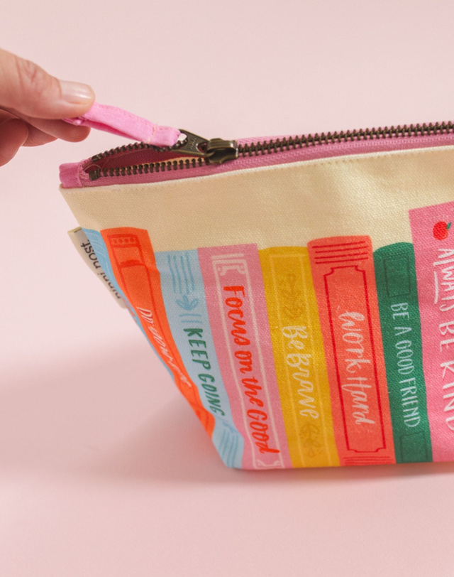 Affirmations Books Canvas Pouch, 2 of 4