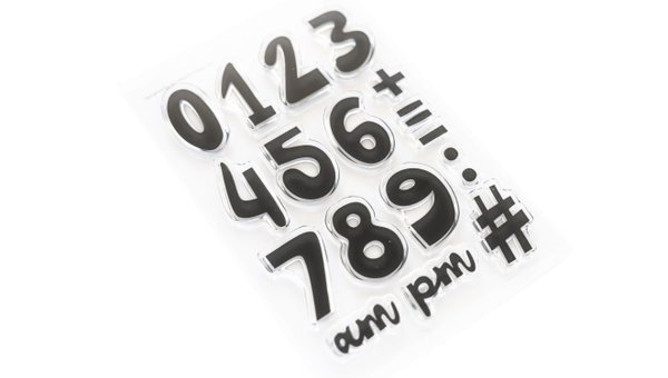 Numbers Are Awesome #22 4×6 Stamp Set, 2 of 2