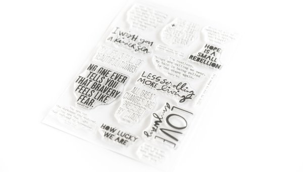 Stamps Are Fun 6×8 Stamp Set - March 2026, 2 of 2