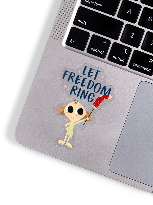 Let Freedom Ring Clear Decal Sticker, 3 of 3