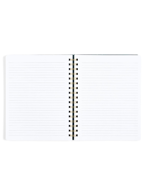 Midnight Flora & Fauna Spiral Notebook, 4 of 4