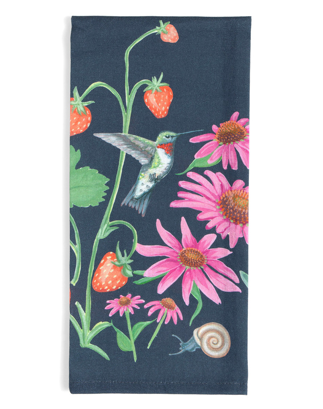Garden Blooms Tea Towel, 2 of 2