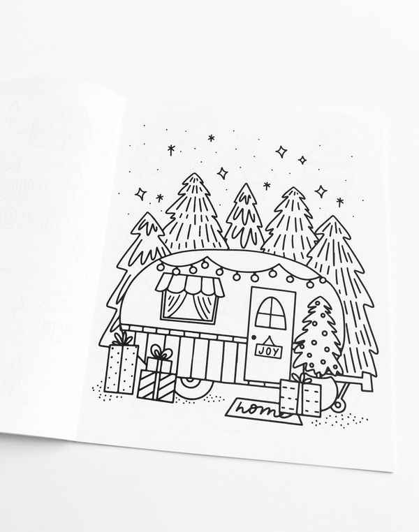 Holiday Coloring Book, 8 of 8
