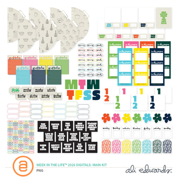 Week In The Life™ 2026 Digital Main Kit, 1 of 1