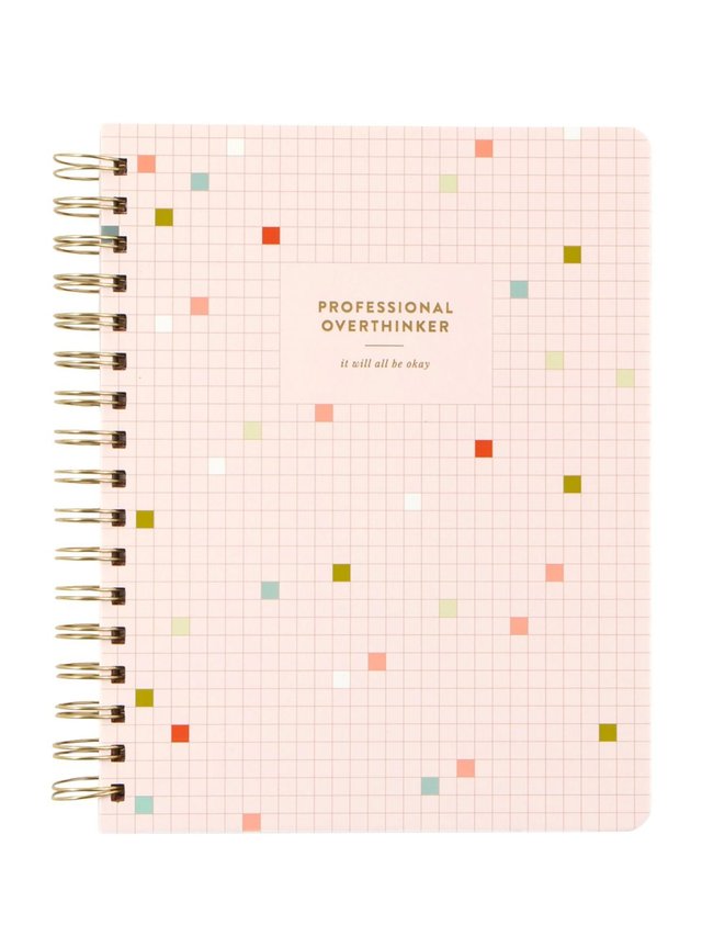 Overthinker Spiral Notebook, 1 of 4