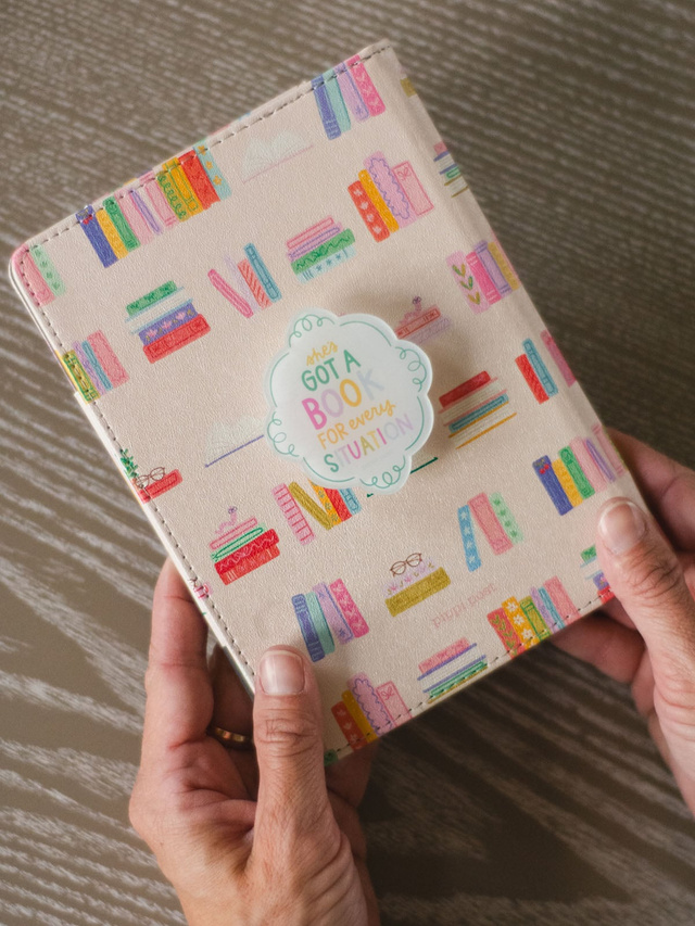 She's Got A Book For Every Situation E-Reader Grip, 1 of 6