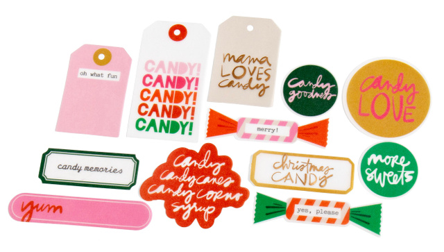 December Daily® 2026 Vellum Candy Die Cuts, 2 of 3