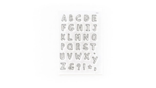 Travel 2025 Alphabet 4×6 Stamp Set , 1 of 2