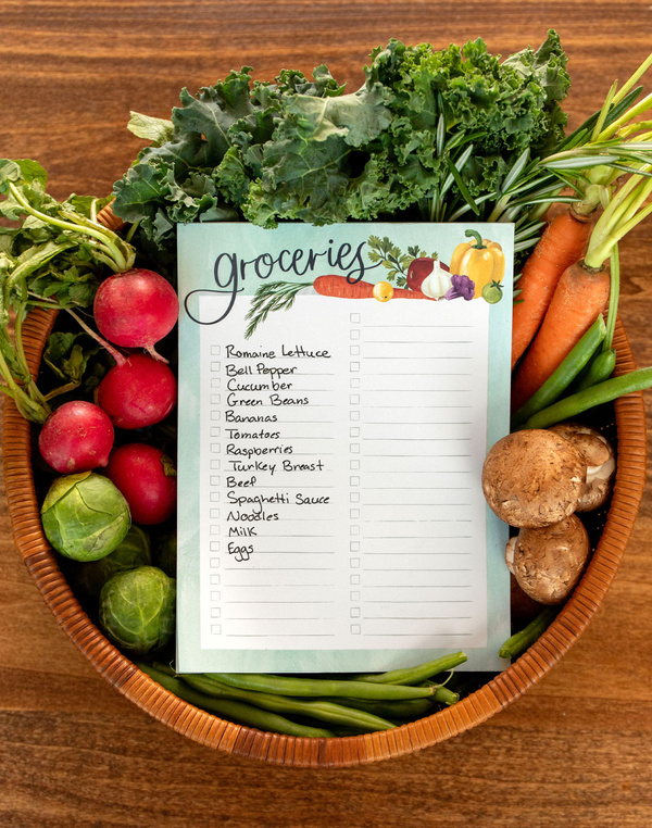 In The Garden Groceries Notepad, 1 of 3