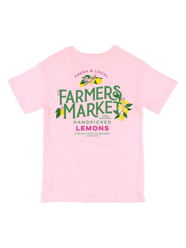 Lemon Grove Farmers Market Tee - Blossom, 1 of 5