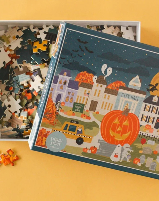 Haunted Nights & Ghostly Lights - 500 Piece Jigsaw Puzzle, 4 of 12