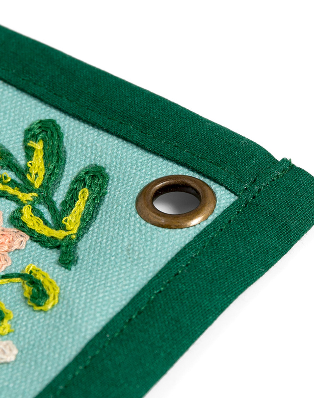 Read Embroidered Canvas Banner, 4 of 4