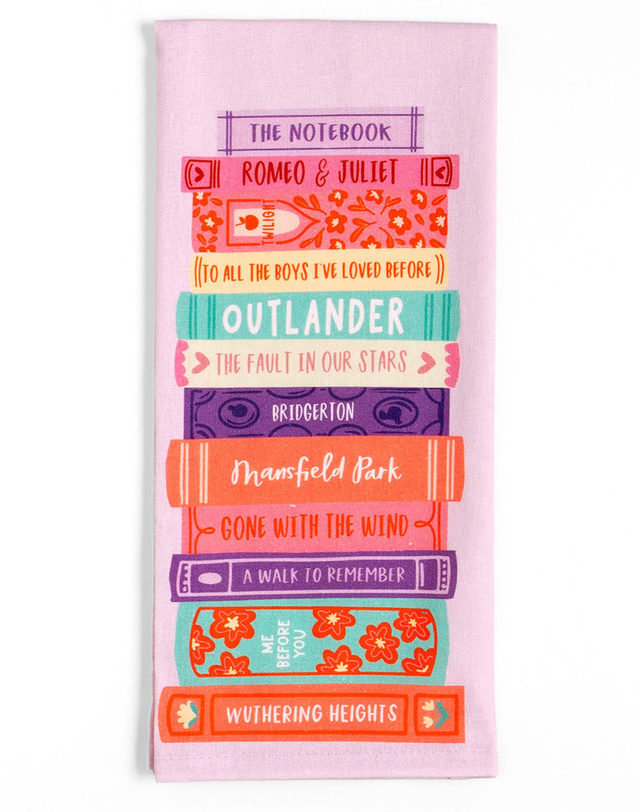 Romance Novels Tea Towel, 4 of 4