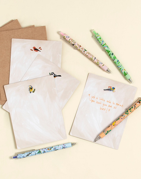 Feathered Friends Birds Pens, 4 of 4