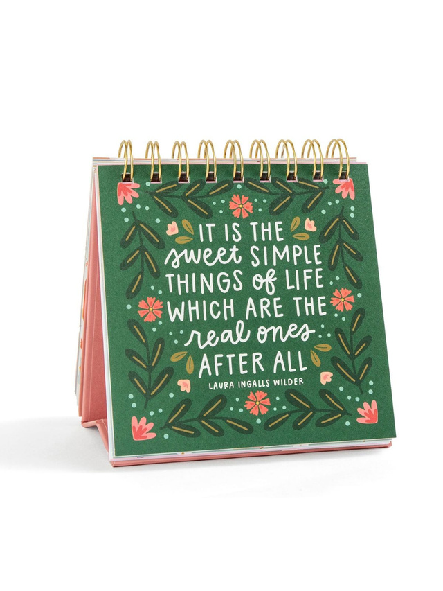 52 Weeks of Happy Quotes - Desk Flip Calendar, 8 of 10