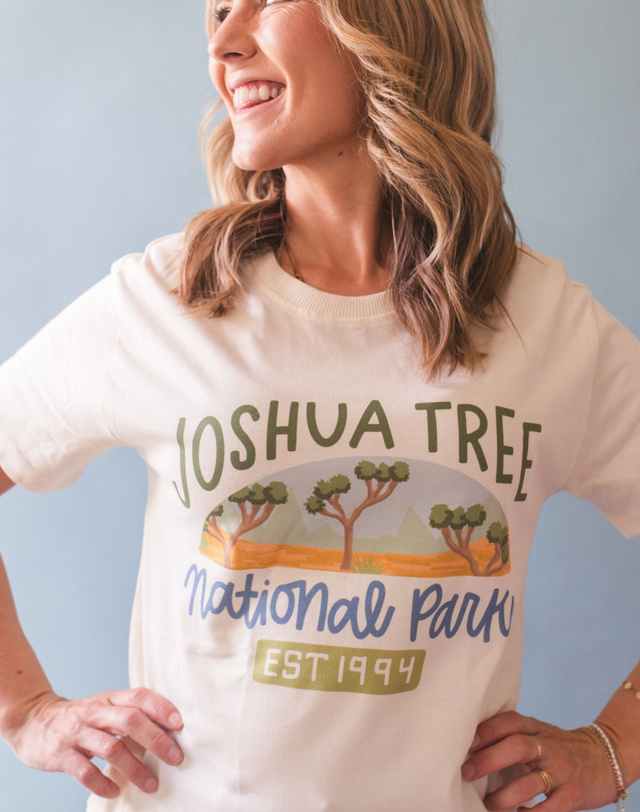 Joshua Tree National Park Tee - Ivory, 3 of 5