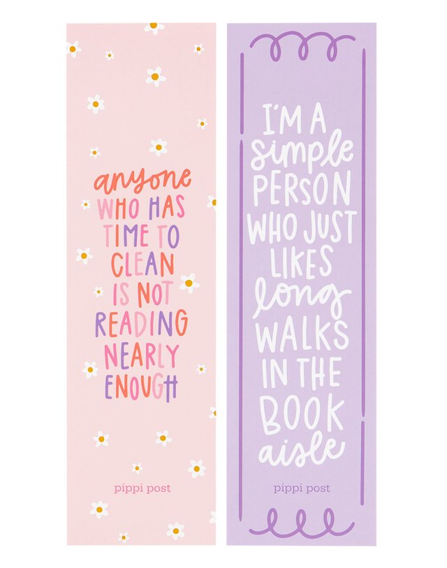 Long Walks in the Book Aisle Bookmark Set, 3 of 4