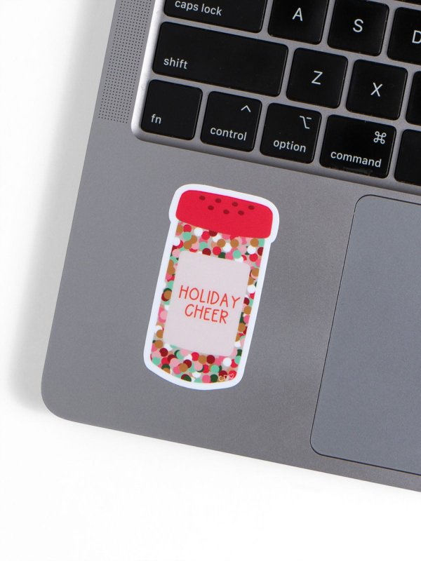 Holiday Cheer Sprinkles Decal Sticker, 2 of 2