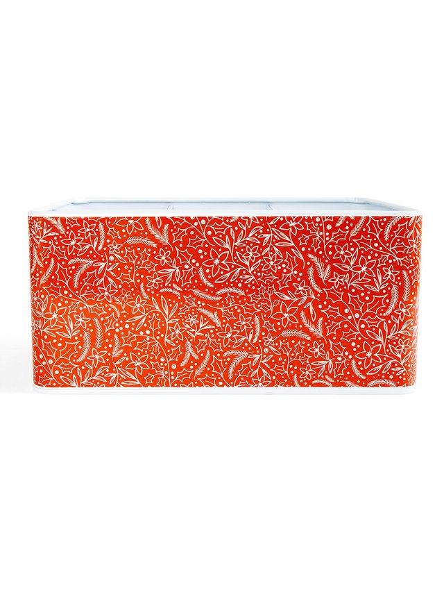 Holiday Floral Tin Utensil Caddy, 4 of 4