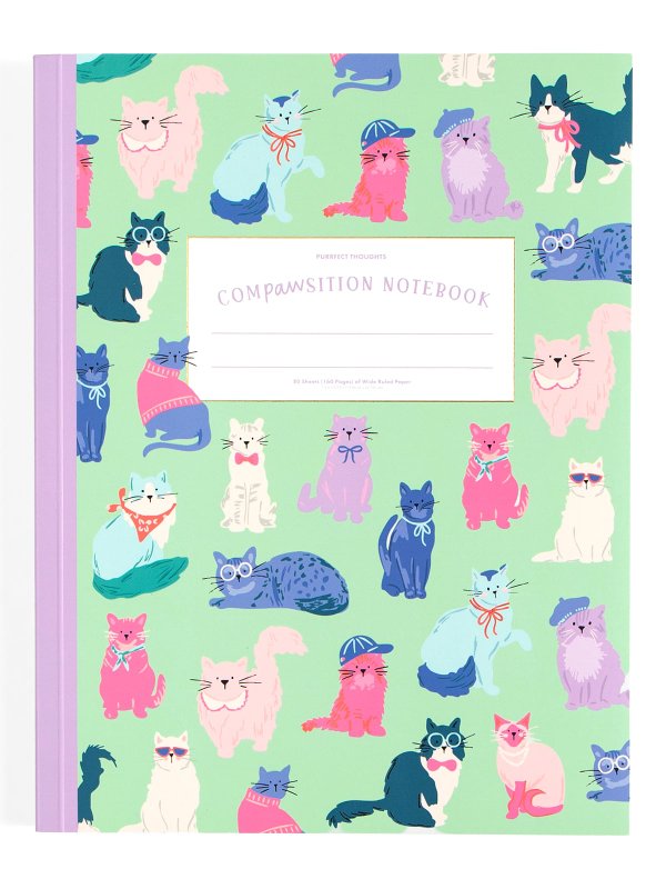 Cool Cats Composition Notebook, 2 of 3