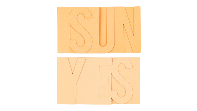 Color Collective Word Stacks - Sunny, 1 of 3