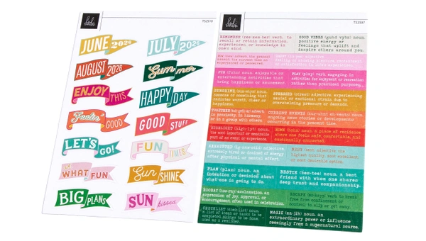 Stop The Blur Memory Planner Quarterly Kit 03, 4 of 14