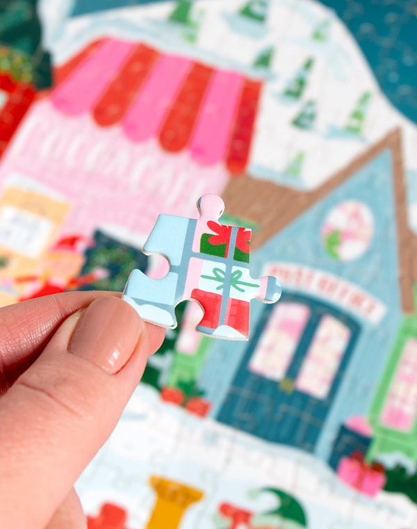 Santa's Village - 500 Piece Holiday Jigsaw Puzzle, 5 of 8