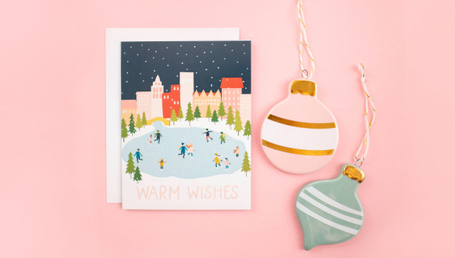 Warm Wishes Greeting Card, 2 of 2