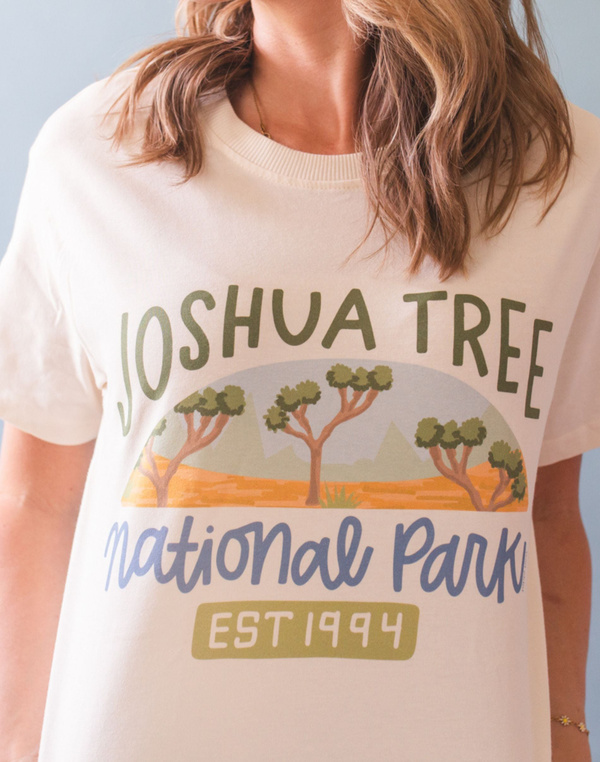 Joshua Tree National Park Tee - Ivory, 2 of 5