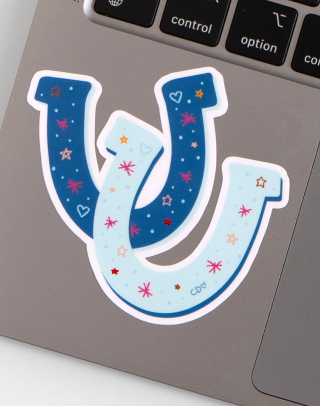 Horseshoes Decal Sticker, 2 of 2